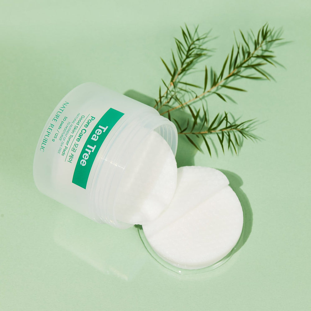 Good Skin Tea Tree Ampoule Toner Pad - Nature Republic