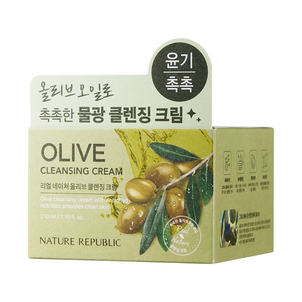 Real Nature Olive Cleansing Cream - Nature Republic