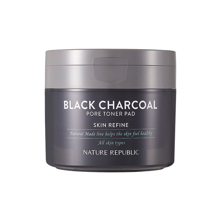 Natural Made Black Charcoal Pore Toner Pad - Nature Republic