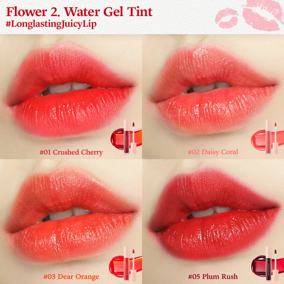 By Flower Water Gel Tint 02 Daisy Coral - Nature Republic