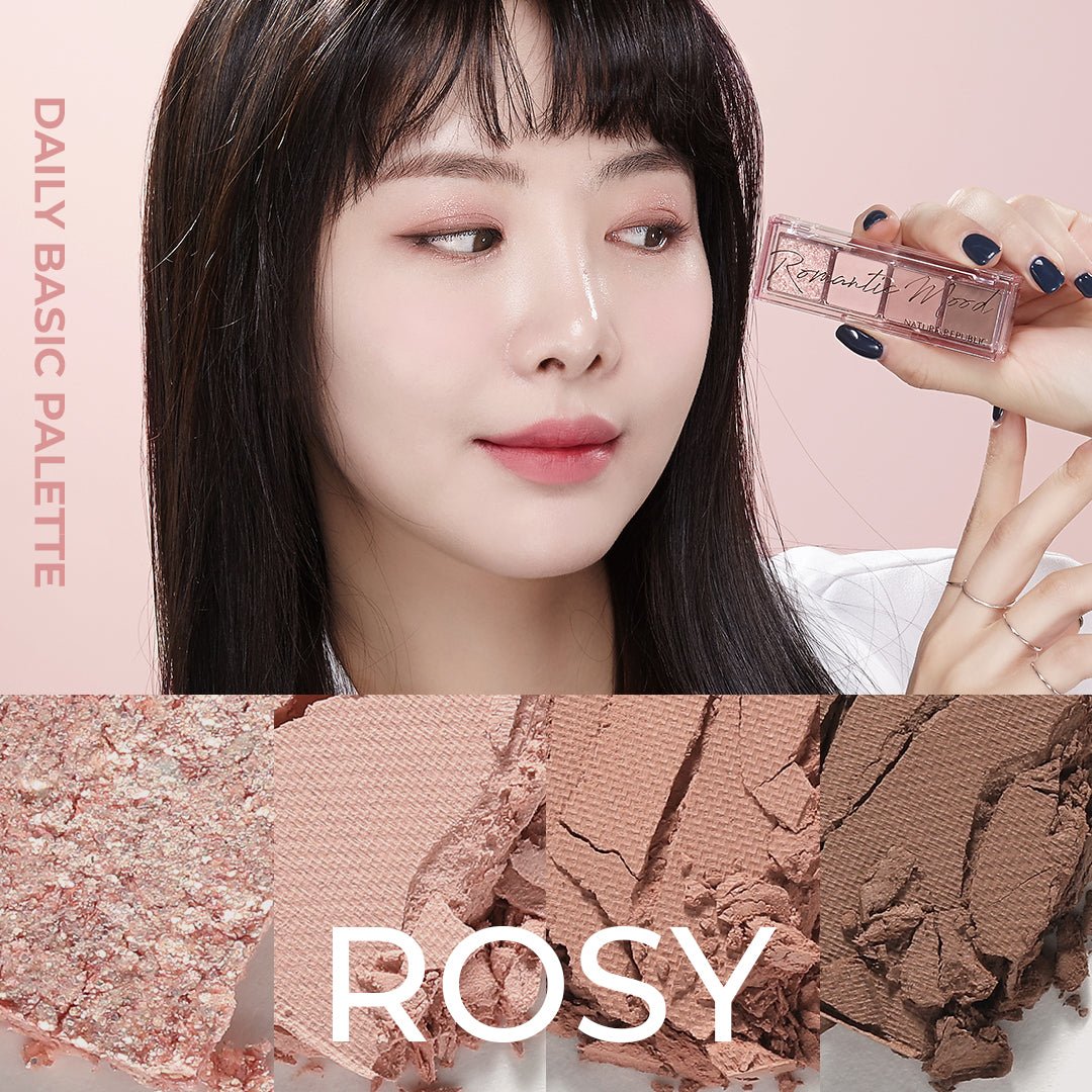 Daily Basic Eyeshadow Palette 02 Rosy - Nature Republic