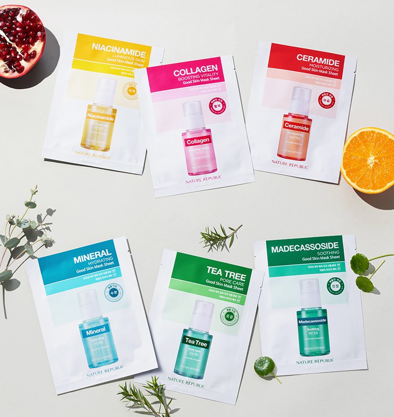 Nature Republic Good Skin Mask Sheet - Tea Tree
