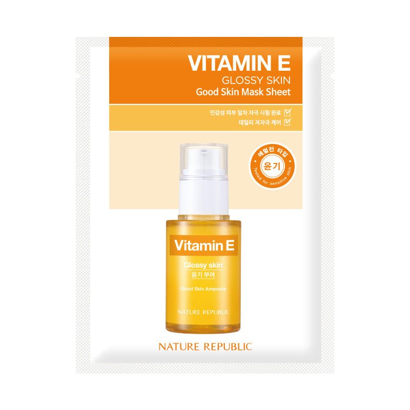 Good Skin Mask Sheet - Vitamin E - Nature Republic