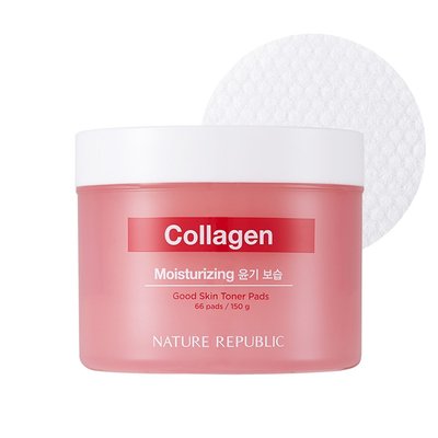 Good Skin Collagen Ampoule Toner Pad - Nature Republic