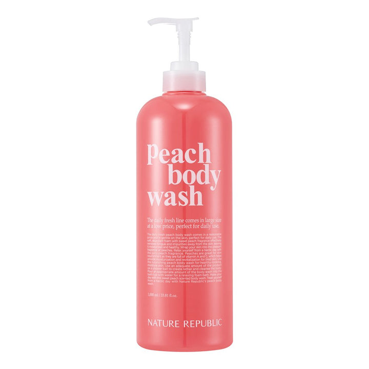 Daily Fresh Peach Body Wash - Nature Republic
