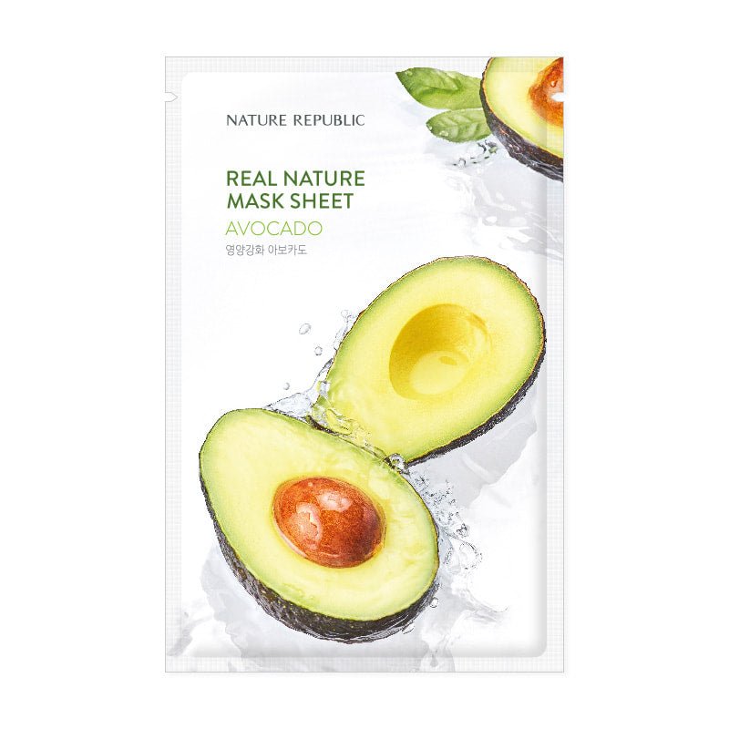 Real Nature Avocado Mask Sheet - Nature Republic