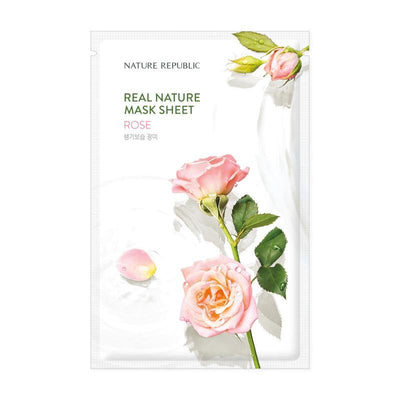 Real Nature Rose Mask Sheet - Nature Republic