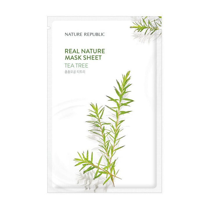Real Nature Tea Tree Mask Sheet - Nature Republic