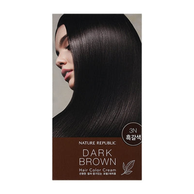 Hair & Nature Hair Color Cream 3N Dark Brown - Nature Republic