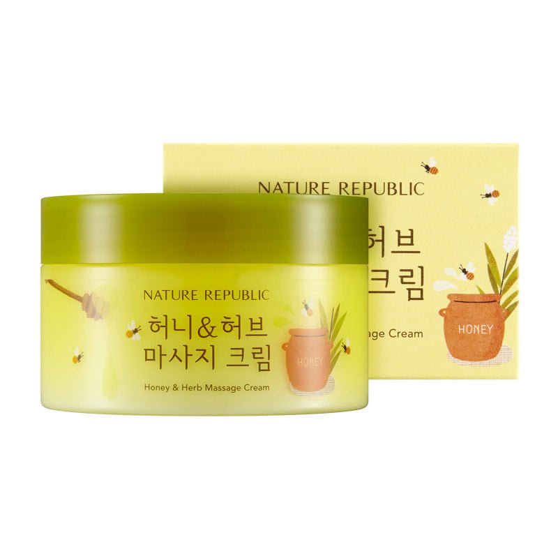 Honey & Herb Massage Cream - Nature Republic