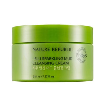 Jeju Sparkling Mud Cleansing Cream - Nature Republic