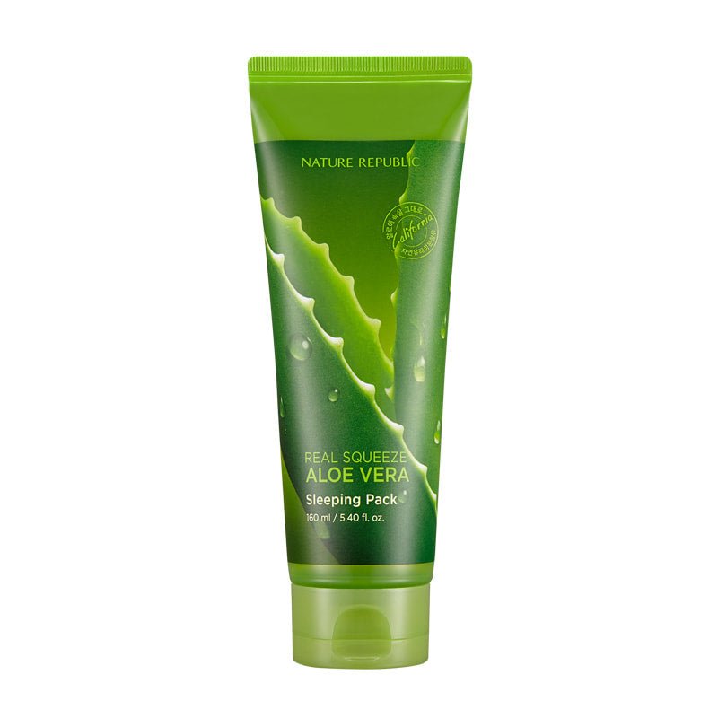 Real Squeeze Aloe Vera Sleeping Pack - Nature Republic