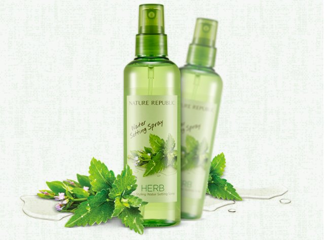 Herb Styling Water Setting Spray - Nature Republic